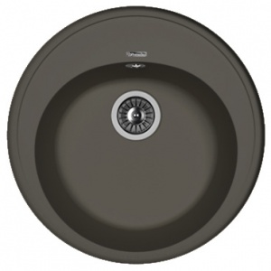 Мойка кухонная керамогранитная Florentina ЛОТОС 510 20.290.B0510.302 51*51 см. антрацит