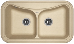 Мойка кухонная керамогранитная Florentina КРИТ 860 20.115.E0860.104 86*51 см. бежевый