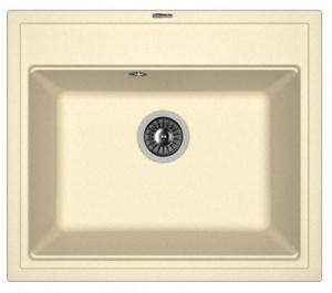 Мойка кухонная керамогранитная Florentina ЛИПСИ 600 20.120.D0600.202 60*51 см. шампань