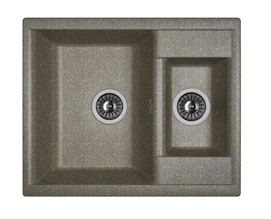 Мойка кухонная из литьевого мрамора Dr. Gans АСТРА 620 К 25.065.D0620.407 62*51 см. черный