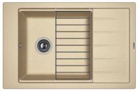 Мойка кухонная керамогранитная Florentina ЛИПСИ 780P 20.275.D0780.104 78*51 см. бежевый
