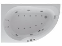 Ванна акриловая Aquatek ВИРГО  150x100 см. левая 
