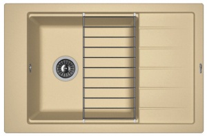 Мойка кухонная керамогранитная Florentina ЛИПСИ 780P 20.275.D0780.306 78*51 см. капучино