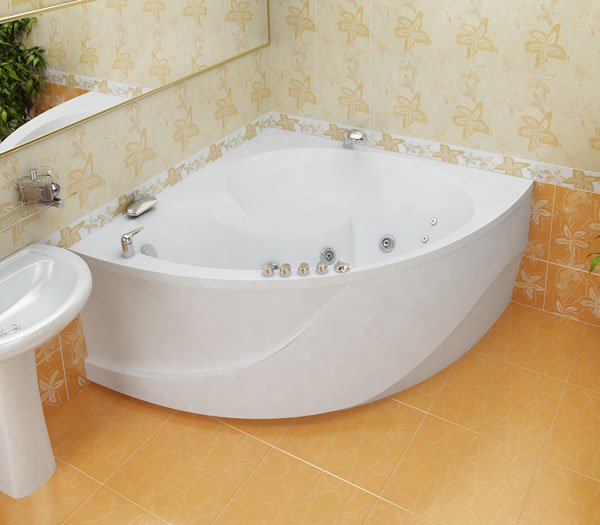 Ванна акриловая Triton ЭРИКА  140x140 см. 