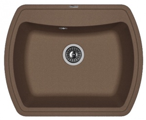 Мойка кухонная керамогранитная Florentina НИРЕ 630 20.215.D0630.303 63*51 см. мокко