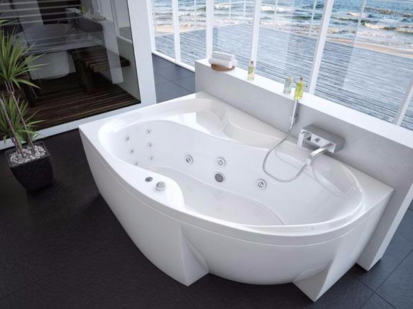 Ванна акриловая Aquatek ВЕГА  170x105 см. левая 