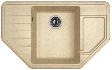 Мойка кухонная из литьевого мрамора Dr. Gans РИО 25.080.C0800.405 80*50 см. терра