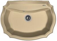 Мойка кухонная керамогранитная Florentina ЭМИЛИЯ 770 20.360.E770.306 77*55 см. капучино