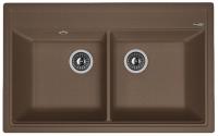 Мойка кухонная керамогранитная Florentina ЛИПСИ 820 20.370.E0820.303 82*51 см. мокко