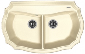 Мойка кухонная керамогранитная Florentina ЭМИЛИЯ 870 20.365.F870.202 87*55 см. шампань