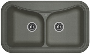 Мойка кухонная керамогранитная Florentina КРИТ 860 20.115.E0860.102 86*51 см. черный