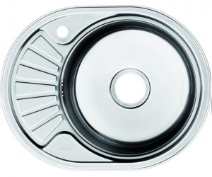 Мойка кухонная из нержавеющей стали IDDIS SUNO SUN60PRi77 60*47 см. 