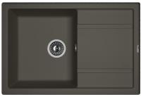 Мойка кухонная керамогранитная Florentina ЛИПСИ 760 20.160.D0760.302 76*51 см. антрацит
