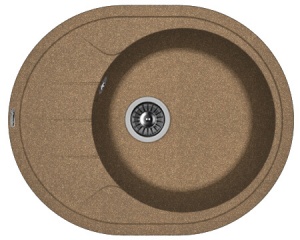 Мойка кухонная керамогранитная Florentina РОДОС 620 20.245.B0620.105 62*50 см. коричневый