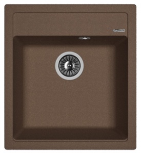 Мойка кухонная керамогранитная Florentina ЛИПСИ 460 20.280.B0460.303 46*51 см. мокко