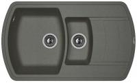 Мойка кухонная керамогранитная Florentina НИРЕ 760 20.205.D0860.102 86*51 см. черный