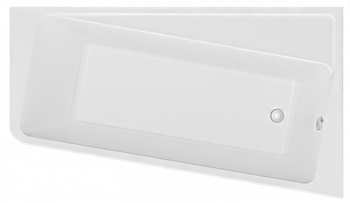 Ванна акриловая 1Marka DIRECT 01дир1710п 170x100 см. правая 