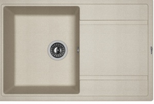 Мойка кухонная керамогранитная Florentina ЛИПСИ 780 20.270.C0780.305 78*51 см. грей