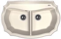 Мойка кухонная керамогранитная Florentina ЭМИЛИЯ 870 20.365.F870.201 87*55 см. жасмин