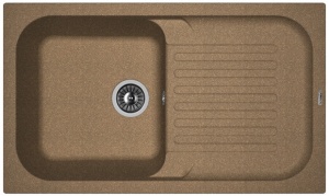 Мойка кухонная керамогранитная Florentina АРОНА 860 20.225.D0860.105 86*51 см. коричневый