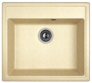 Мойка кухонная из литьевого мрамора Dr. Gans НИКА 570 25.070.D0570.402 57*51 см. дюна