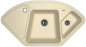 Мойка кухонная керамогранитная Florentina КАПРИ 20.185.J1060.202 100,6*57,5 см. шампань