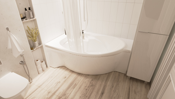Ванна акриловая 1Marka ERGONOMIKA 01эрг17511л 158-175 