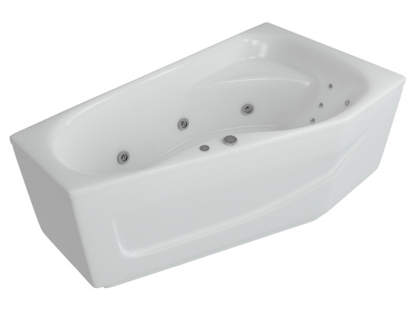 Ванна акриловая Aquatek МЕДЕЯ  170x95 см. правая 