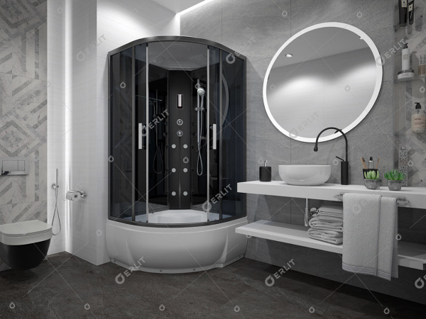 Душевая кабина Erlit  ER5709TP-C24 90x90 см. 