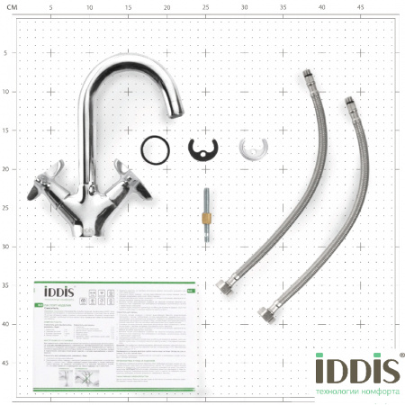 Смеситель IDDIS COPTER COPSB00i01 для раковины 