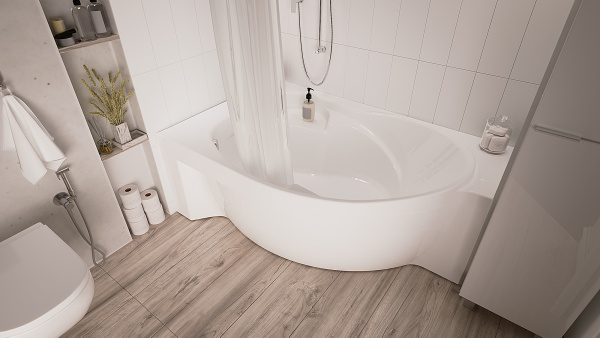 Ванна акриловая 1Marka ERGONOMIKA 01эрг17511л 158-175 