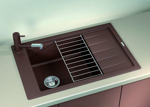 Мойка кухонная керамогранитная Florentina ЛИПСИ 780P 20.275.D0780.107 78*51 см. песочный