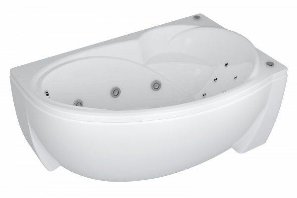 Ванна акриловая Aquatek БЕТТА  160x97 см. правая 
