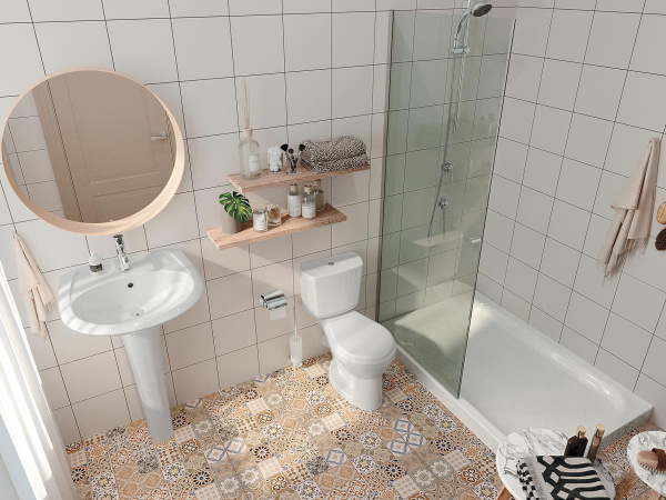 Унитаз-компакт Santek БРИЗ 1.WH30.2.138  