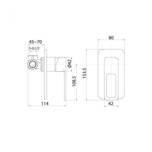 Смеситель IDDIS SLIDE SLISB00i66  