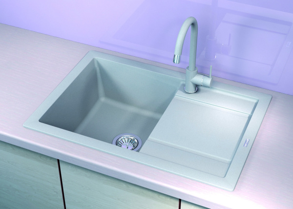 Мойка кухонная керамогранитная Florentina ЛИПСИ 760 20.160.D0760.105 76*51 см. коричневый