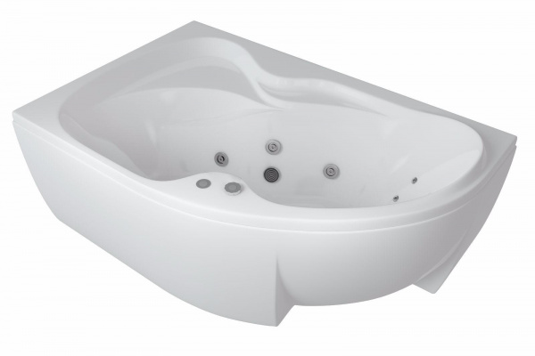 Ванна акриловая Aquatek ВЕГА  170x105 см. левая 