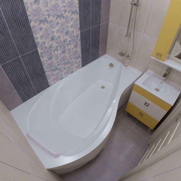 Ванна акриловая Triton МИШЕЛЬ  170x95 см. правая 