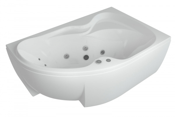 Ванна акриловая Aquatek ВЕГА  170x105 см. правая 